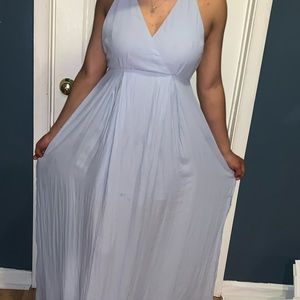 SOLD FOREVER 21 SIZE SMALL- baby blue dress